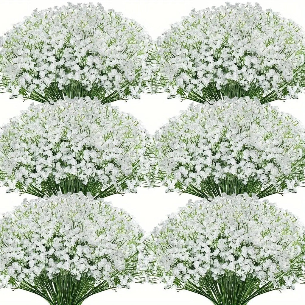 Artificial Baby's Breath Flowers – Floral Bouquet for Home Decor