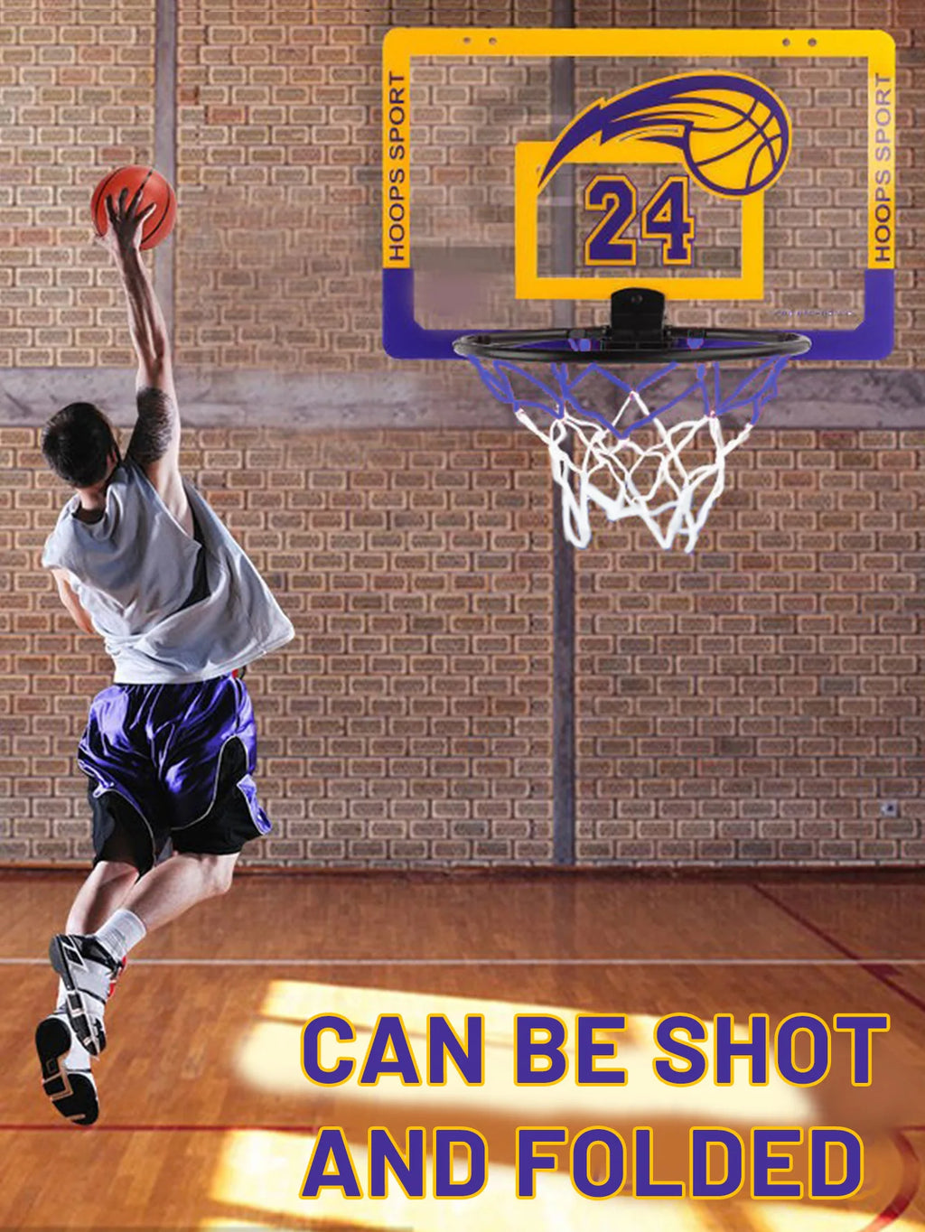 Indoor Basketball Hoop – Wall Mounted Toy for Children