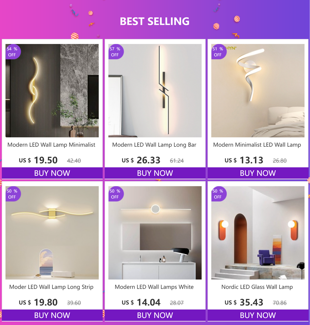 Modern LED Wall Sconce – Minimalist Mirror Lighting for Bathroom and Bedroom