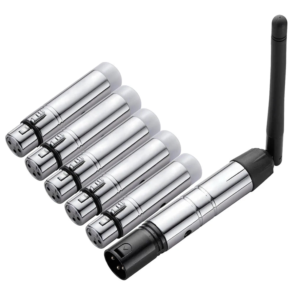 DMX512 Wireless Controller – ISM XLR Receiver Transmitter for Lighting