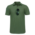 Quick Dry Polo T-Shirt – Breathable Outdoor Shirt for Hiking and Trekking