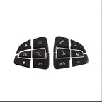 Steering Wheel Button Trim – Decorative Stickers for Mercedes Benz Interior