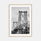 NYC Map Canvas Wall Art – Black and White Cityscape Print for Home Decor