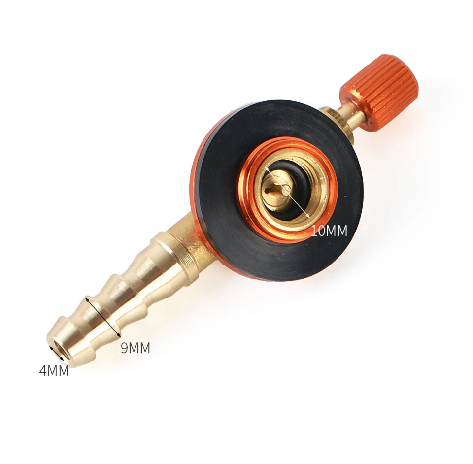 Camping Stove Adapter – Gas Cylinder Valve Converter for Outdoor Cooking