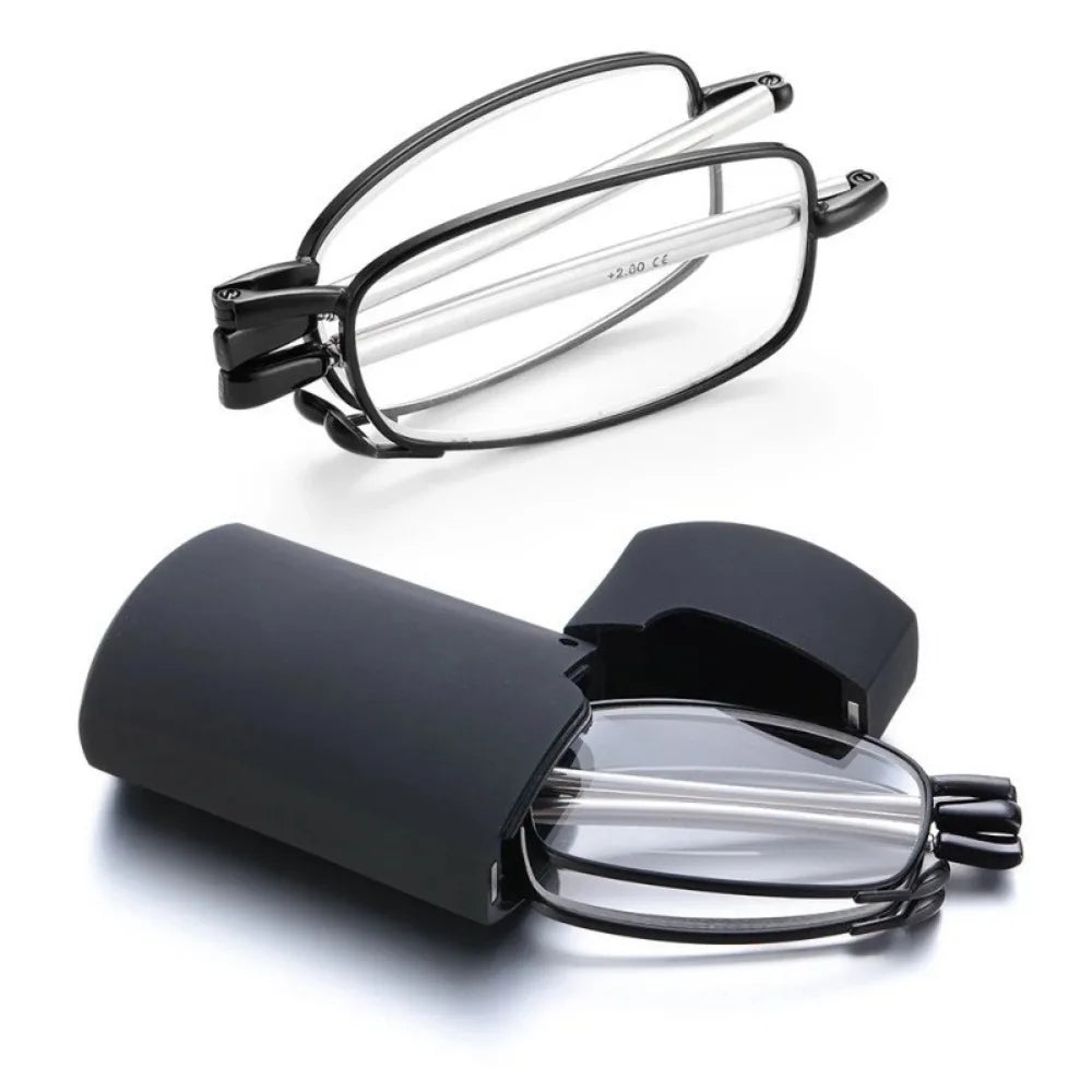 Foldable Anti Blue Light Reading Glasses – Magnified Eyewear for Men and Women