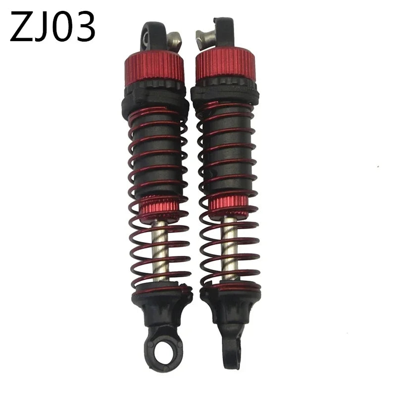 RC Car Spare Parts – Differential and Suspension Components for 1/16 Models