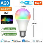 Smart LED Light Bulb – RGB Dimmable WiFi Lamp for Home Automation