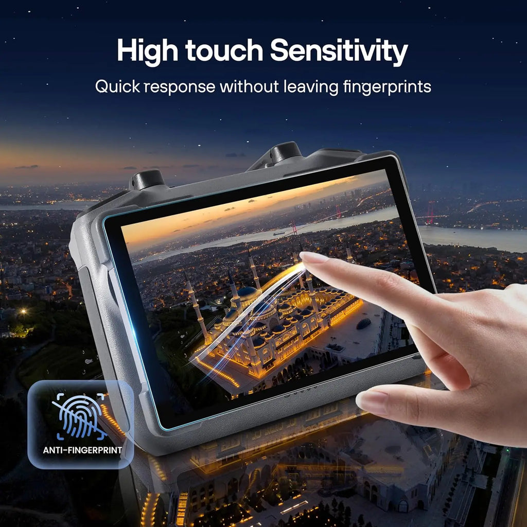 Tempered Glass Screen Protector – Anti-scratch Shield for DJI RC Remote