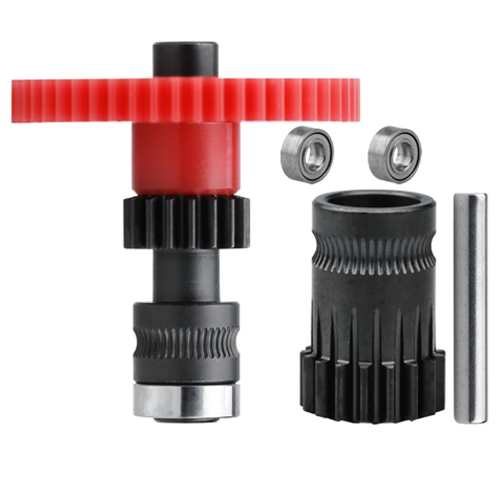 Hardened Steel Extruder Gear Kit – Nickel-Plated for 3D Printer Direct Drive