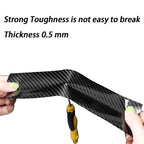Nano Carbon Fiber Protective Strip – 10m Waterproof Tape for Car Exterior