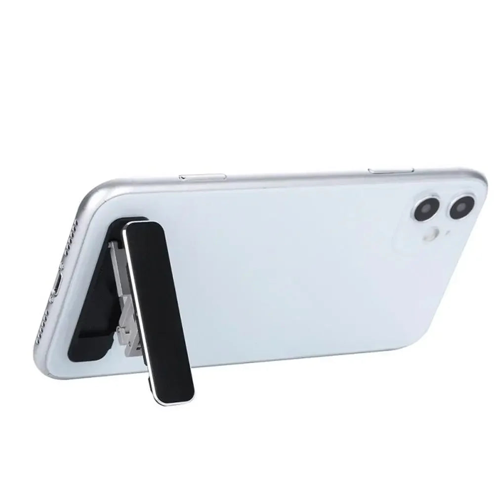 Aluminum Foldable Phone Stand – Adjustable Desktop Mount for Mobile Devices