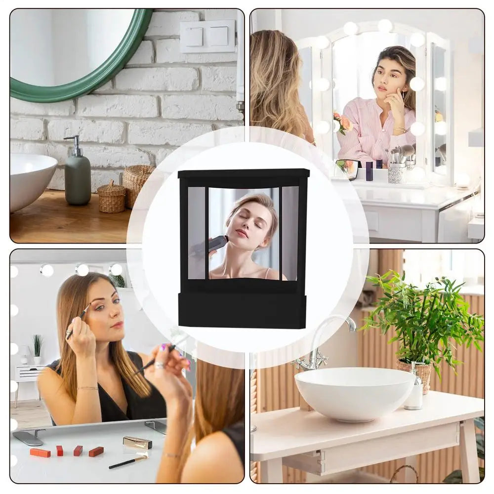 Non-Reversing True Mirror – Professional Real Image Reflection for Grooming