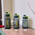 Large Capacity Water Bottle – Solid Color Tumbler for Outdoor Fitness
