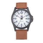 XINEW Nylon Band Quartz Watch – Military Casual Wristwatch for Men