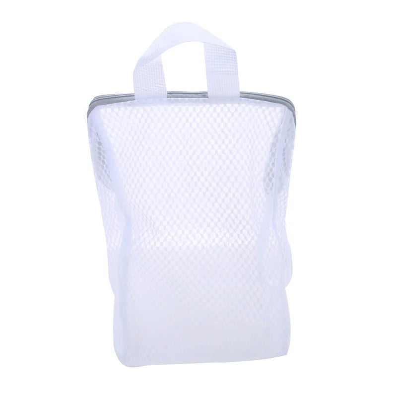 Mesh Zipped Laundry Bag – Anti-Deformation Polyester Net for Washing Machines