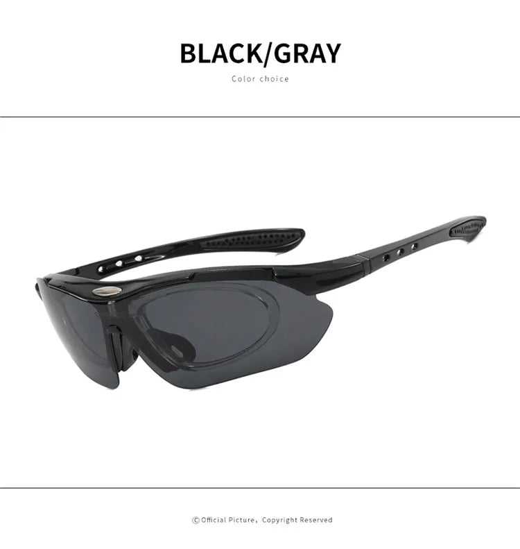 Photochromic Cycling Sunglasses – Polarized UV400 Eyewear for Outdoor Sports