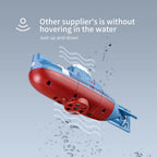 Mini RC Submarine – Waterproof Simulation Boat Toy for Kids Pool Play