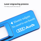 Tailgate Warning Sticker – Reflective Decal for Audi S-Line Trunk Access