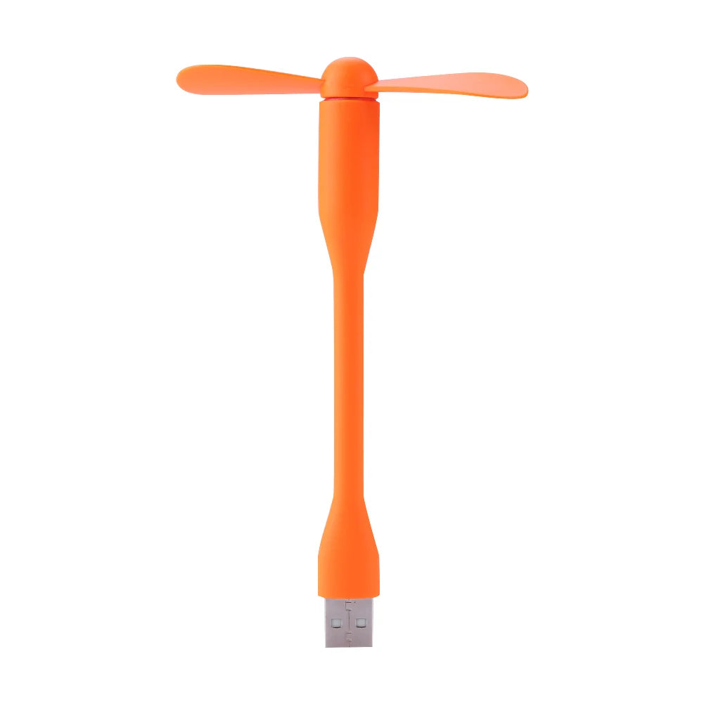 Portable Mini USB Fan – Flexible Bendable Cooling Gadget for Laptop and Travel