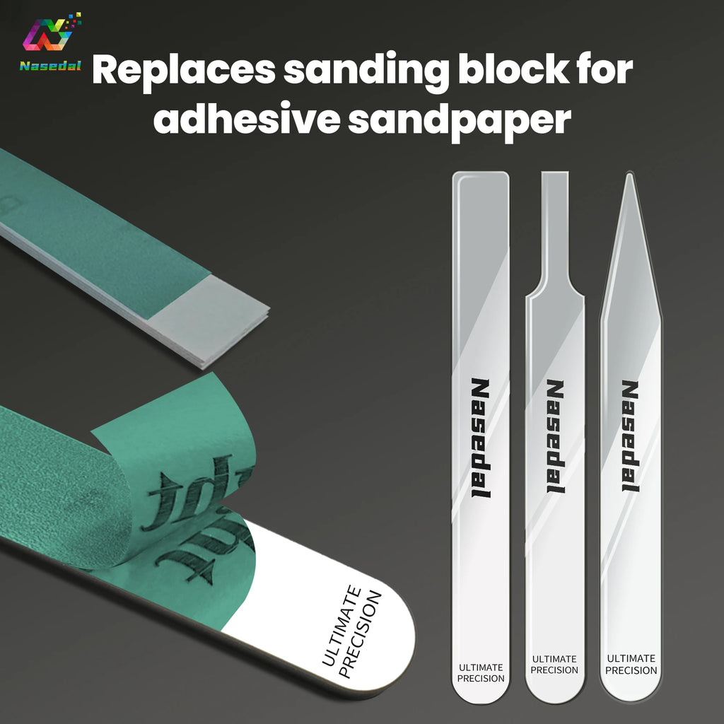 Glass Polishing File – Ultra Fine Mirror Finish for DIY Plastic Models