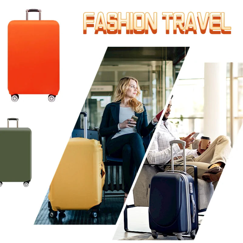 Stretch Fabric Luggage Cover – Elastic Protective Case for 18-32 Inch Suitcases