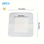 Large Hypoallergenic Non-Woven Adhesive Bandages – Medical Wound Dressings for First Aid