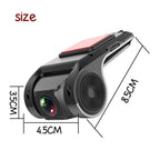 HD USB Dash Camera – Android Navigation Recorder for Car Safety