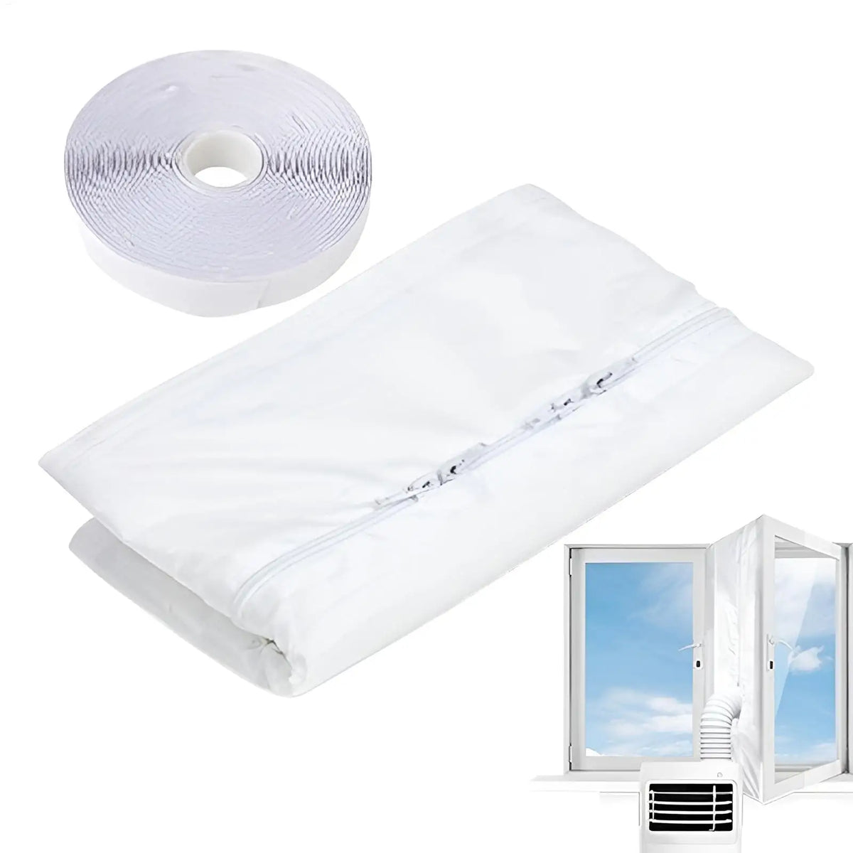 Portable Window Sealing Kit – Heat Shield Vent Guard for Air Conditioners