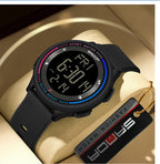 Digital Sports Watch – Waterproof Large Display for Outdoor Athletics