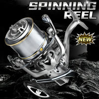 Stainless Steel Spinning Fishing Reel – 25KG Drag for Saltwater and Freshwater