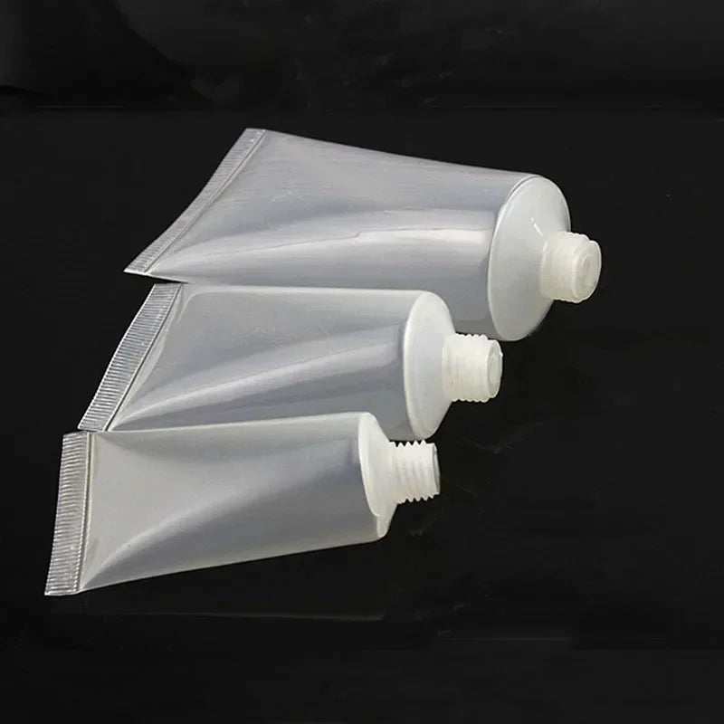 Refillable Cosmetic Squeeze Tubes – Portable Travel Containers for Lotion Creams