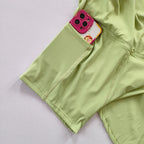 Athletic Yoga Skort – Quick-Dry Pocket Skirt for Tennis and Badminton