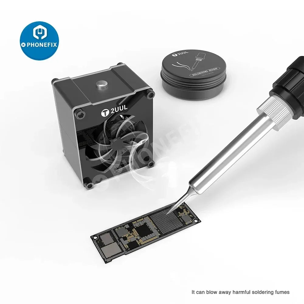 Mini Fume Extractor – Desktop Solder Smoke Absorber for Phone Repair Welding