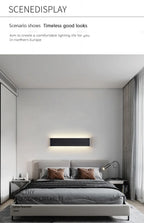 Modern LED Wall Sconce – Minimalist Indoor Lighting for Bedroom and Living Room