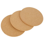 Round Cork Pot Holder – Heat Resistant Trivet Mat for Kitchen Worktop Protection