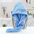 Microfiber Hair Drying Turban – Super Soft Absorbent Towel for Bath and Gym