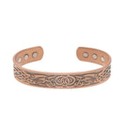 Double Ring Magnetic Bracelet Set – Retro Metal Jewelry for Women
