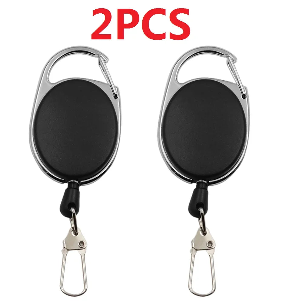 Retractable Badge Reel – Zinger Retractor with Clip for Fly Fishing Gear