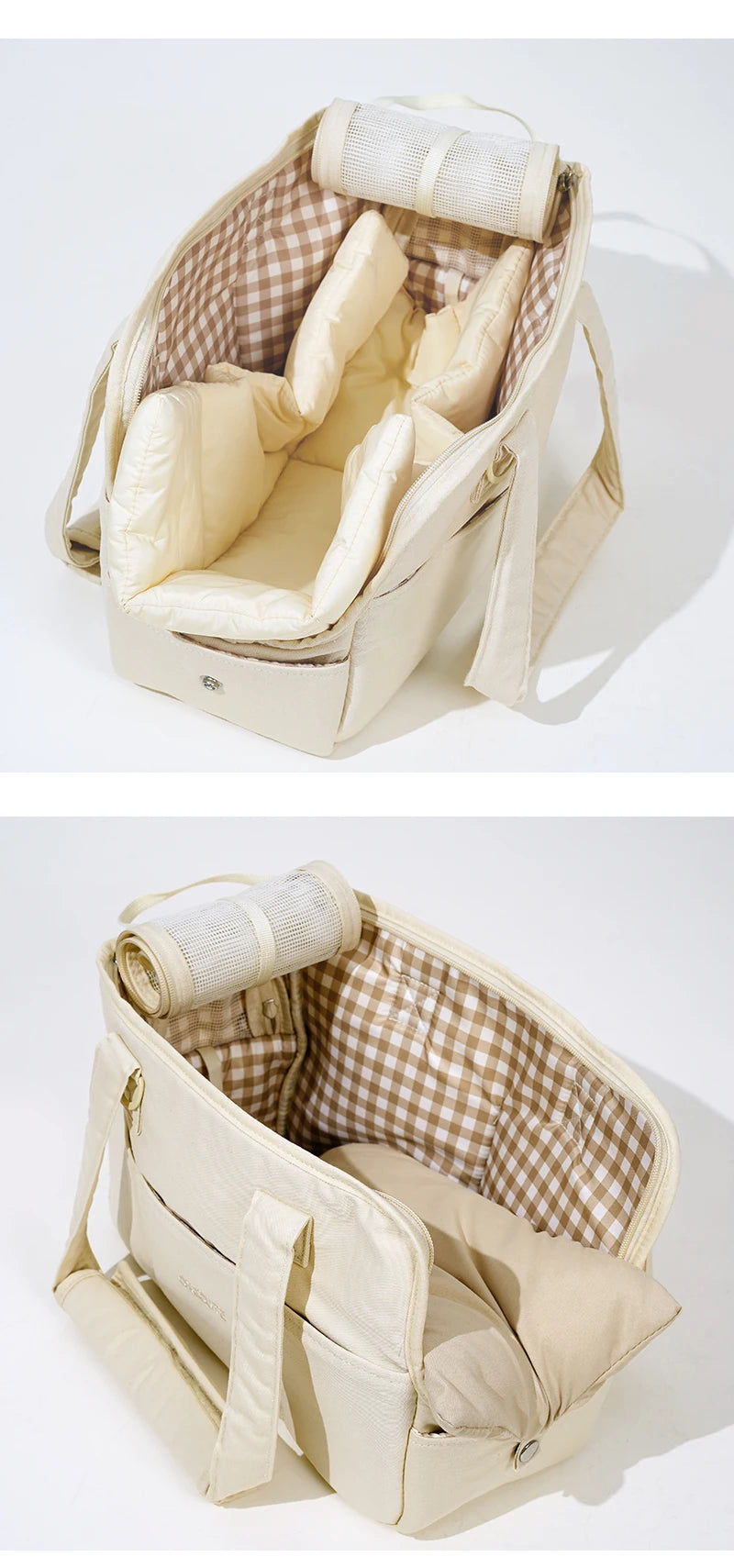Flannel Pet Bed – Breathable Warm Cushion for Small Dogs and Cats