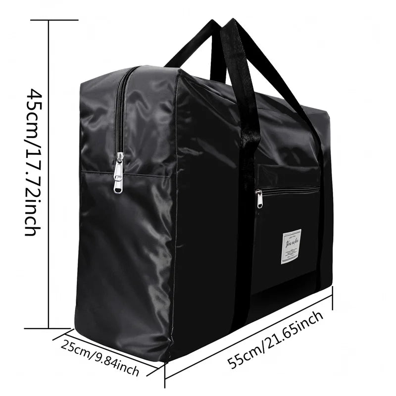 Folding Travel Duffel Bag – Waterproof Large Capacity Hand Luggage for Trips