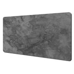 Large Grey Desk Mat – 900x400mm Stitched Edge Mouse Pad for Gaming and Office