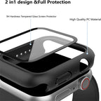 Tempered Glass Case – Protective Screen Cover for Apple Watch Series 10-SE