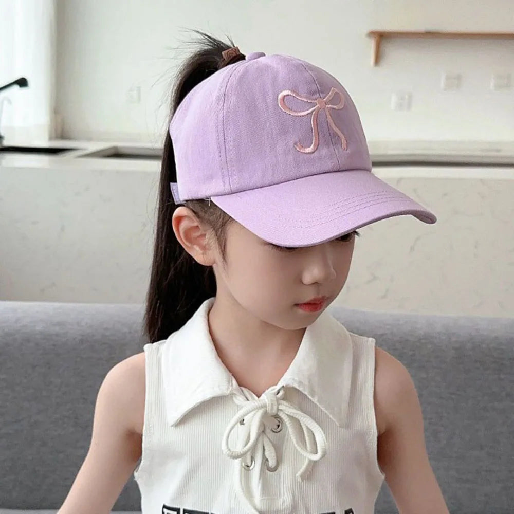 Adjustable Kids Baseball Cap – Sun Protection Hat for Outdoor Summer Travel