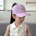 Adjustable Kids Baseball Cap – Sun Protection Hat for Outdoor Summer Travel