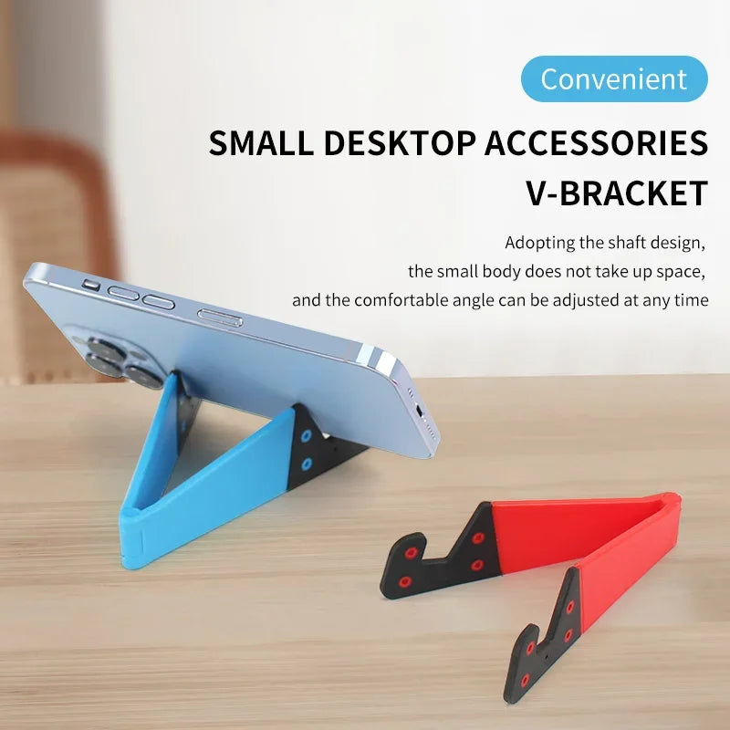 Foldable Desk Phone Holder – Adjustable Mount Stand for Tablets and Smartphones