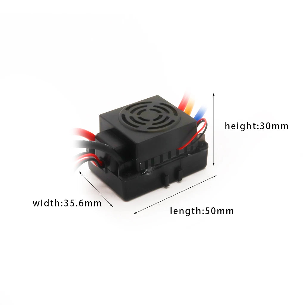 3650 Brushless Motor – Performance Upgrade for 1/10 Scale RC Crawler Trucks