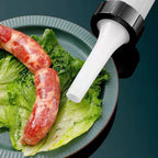 Manual Sausage Stuffer – Plastic Filling Tool for Homemade Meat Processing