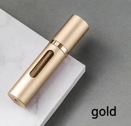Glass Perfume Atomizer – Refillable Travel Spray Bottle for Cosmetics
