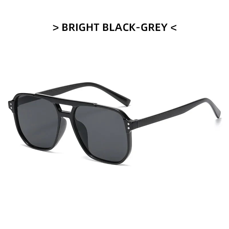 Vintage Square Mirror Sunglasses – Retro Fashion Eyewear for Women