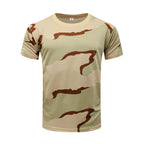 3D Camouflage T-Shirt – Oversized Short Sleeve Tee for Outdoor Sports